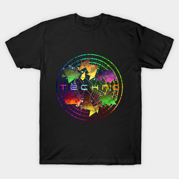 World Techno Community EDM Music Lover T-Shirt by shirtontour